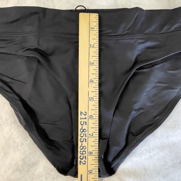 prAna Bikini Set Black Sporty Hipster 2 Piece Swimwear Black Womens Size XS NEW! - Picture 13 of 15